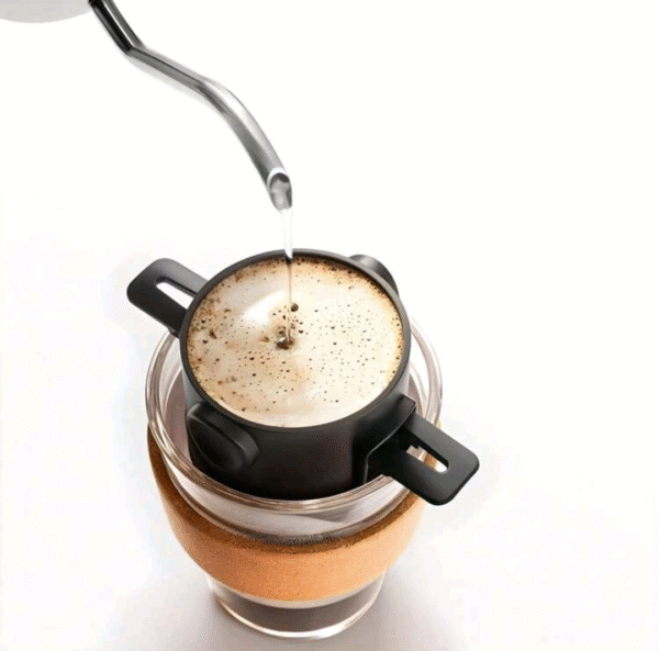 filtro plegable para cafe